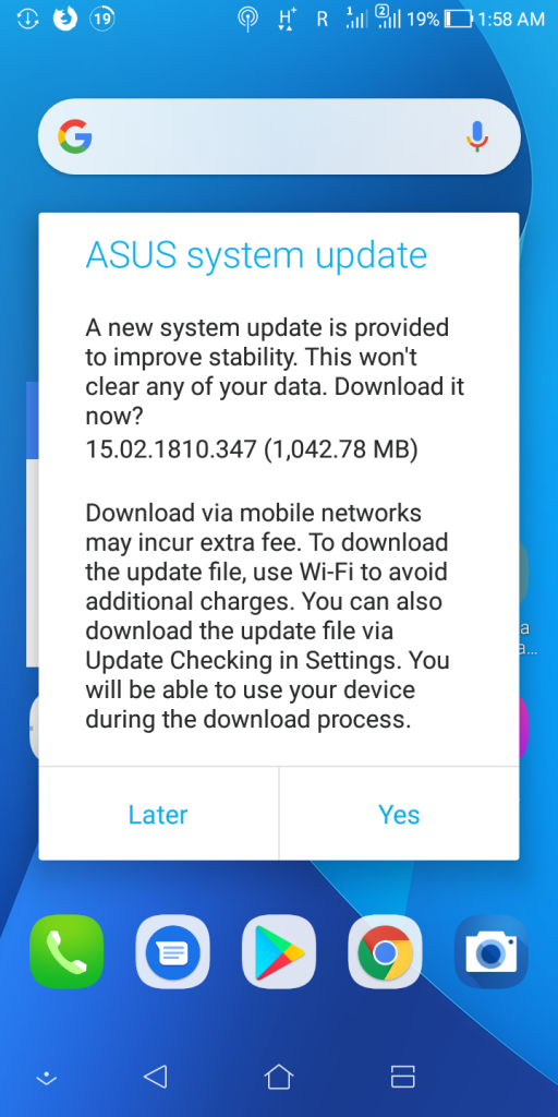 Android Oreo for Asus Zenfone Max Plus M1